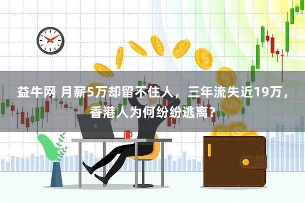 益牛网 月薪5万却留不住人，三年流失近19万，香港人为何纷纷逃离？