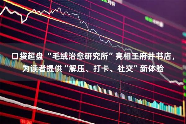 口袋超盘 “毛绒治愈研究所”亮相王府井书店，为读者提供“解压、打卡、社交”新体验